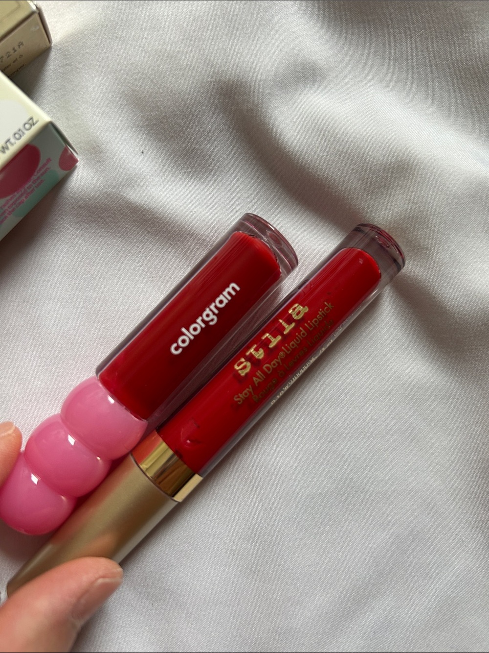 Stila & Clinique red lip bundle